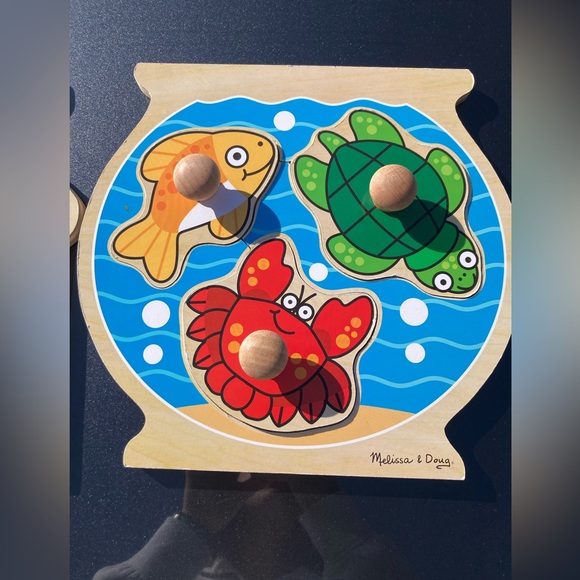 Melissa & Doug Jumbo knob Puzzle Set - Picture 3 of 8